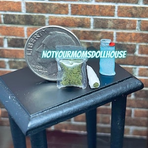 The “Joint” Dollhouse Miniature Stoner Set