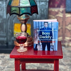 The “Boss Daddy” Dollhouse Miniature SVU Book
