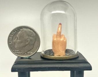 The “Salute” Middle Finger Miniature Display