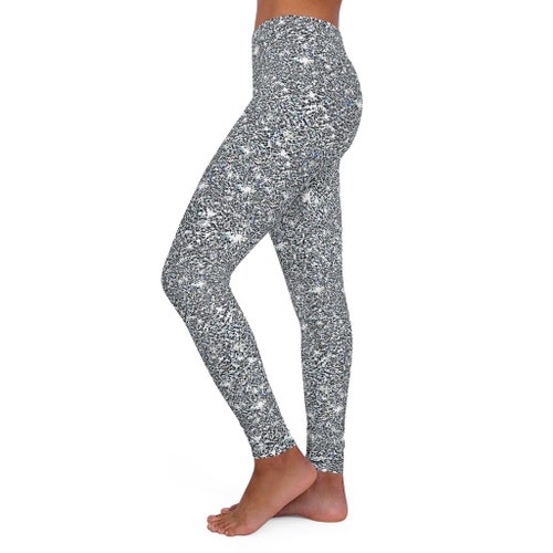 Silver Workout Leggings