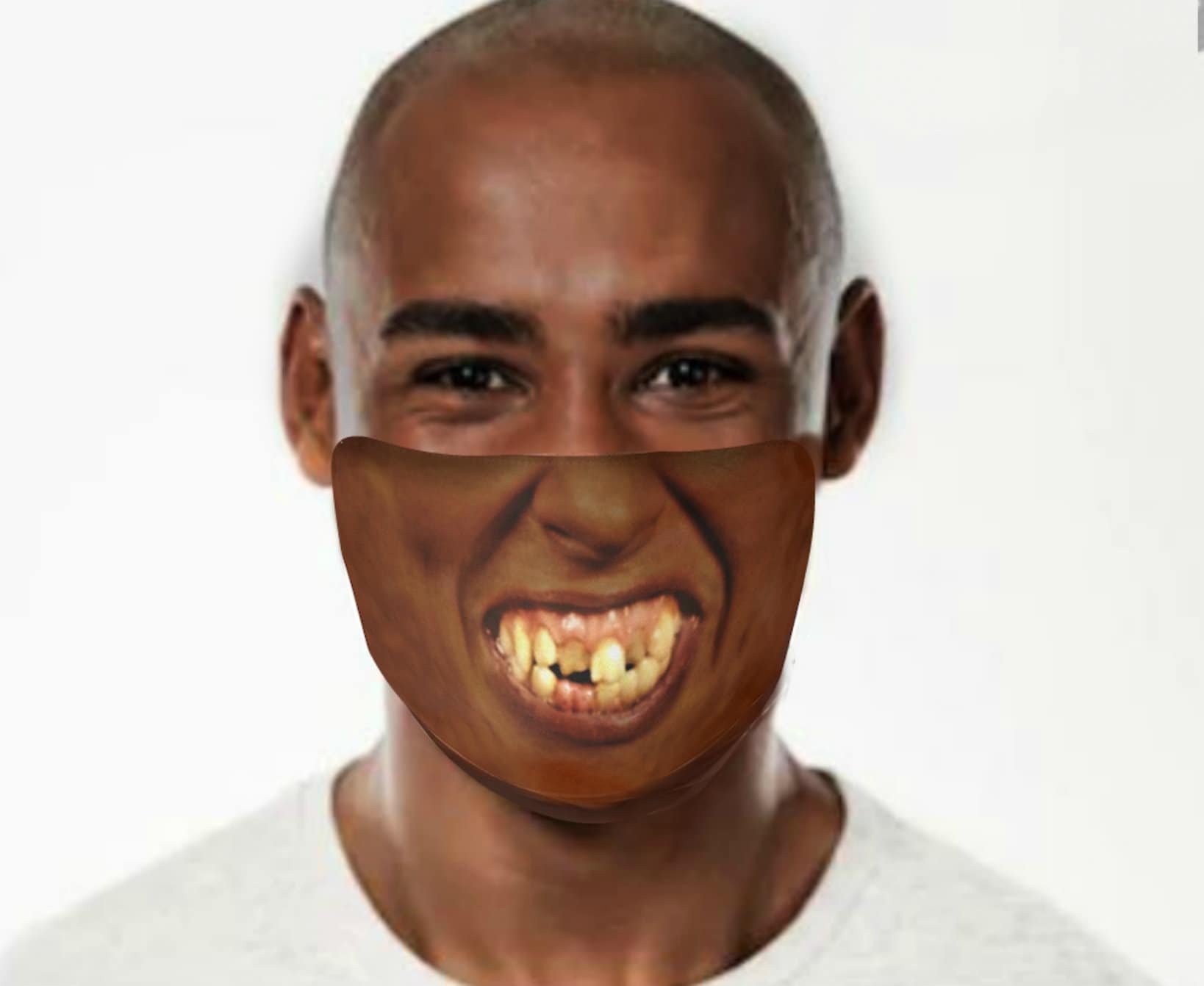 Ugly Face mask Ugly Halloween maskUgly Teeth Witch Etsy