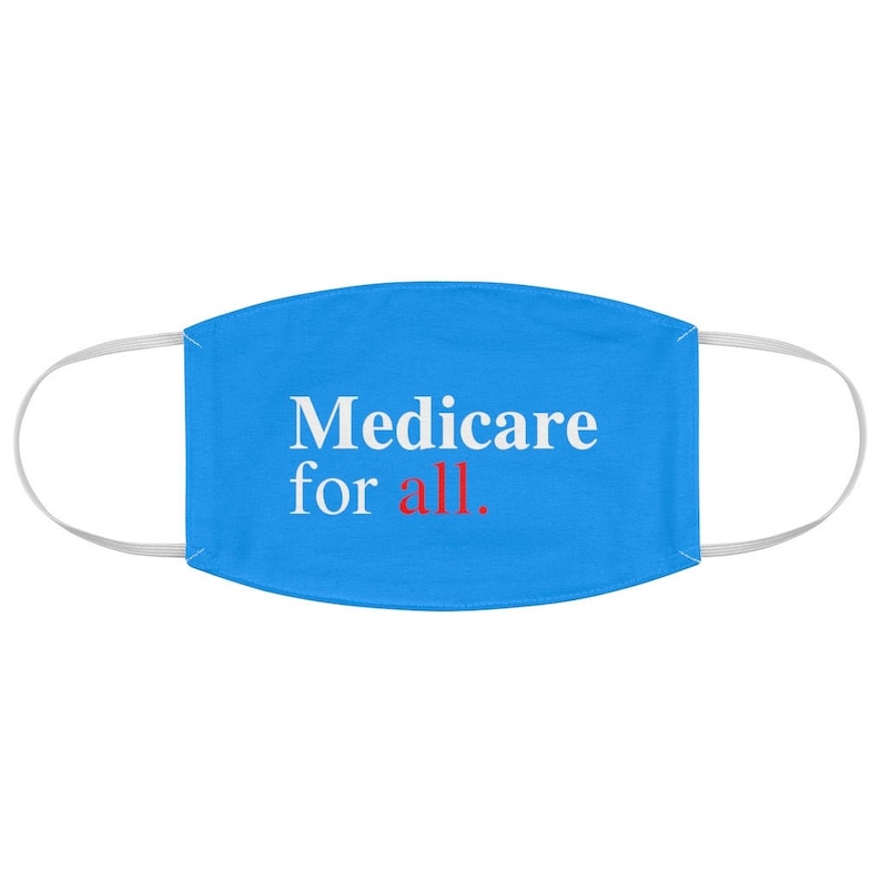 Medicare for All Face Mask Etsy
