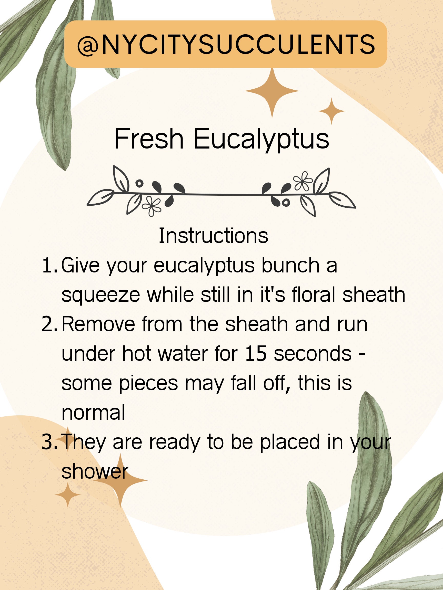 Fresh Eucalyptus Shower Bundle Eucalyptus Plant Fresh - Etsy
