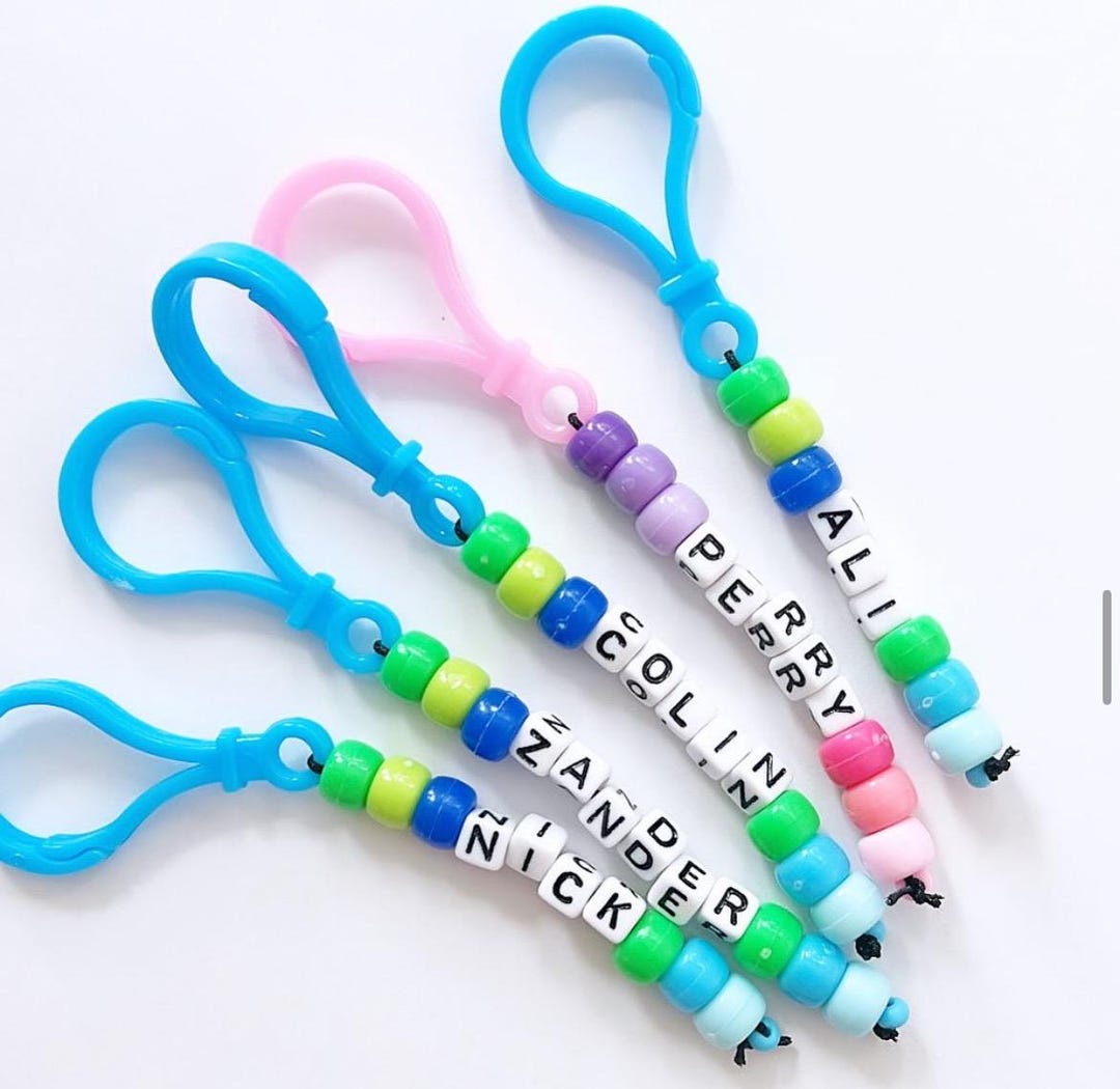 Kid Keychains | Back to School | Class Gift | Teacher | Moms | Kids ...