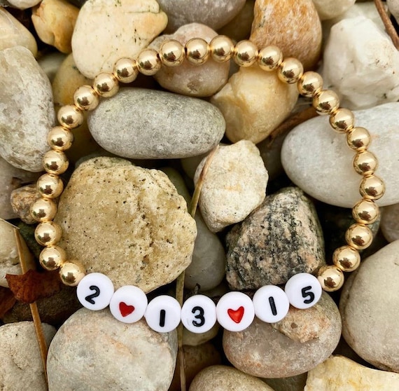 Date bracelet hotsell anniversary