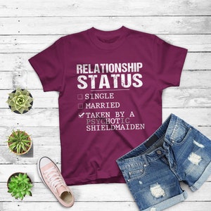 Viking Couple Premium T-Shirt For Boyfriend Or Husband