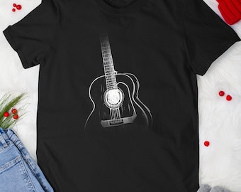 Vintage Gitarrenspieler Musiker Gitarrist Musik T-Shirt für Männer Frauen