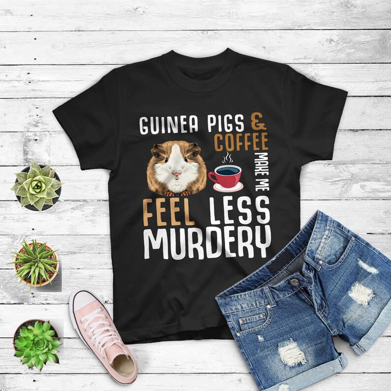 Guinea/_Pigs/_Coffee/_Funny/_Gift/_T-Shirt