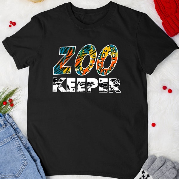 Zookeeper Tshirt Zoo Keeper African Animals Wildlife Lovers T-Shirt For Men Women