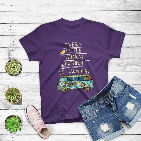 Every Little Things Gonna Be Alright Bird T-Shirt