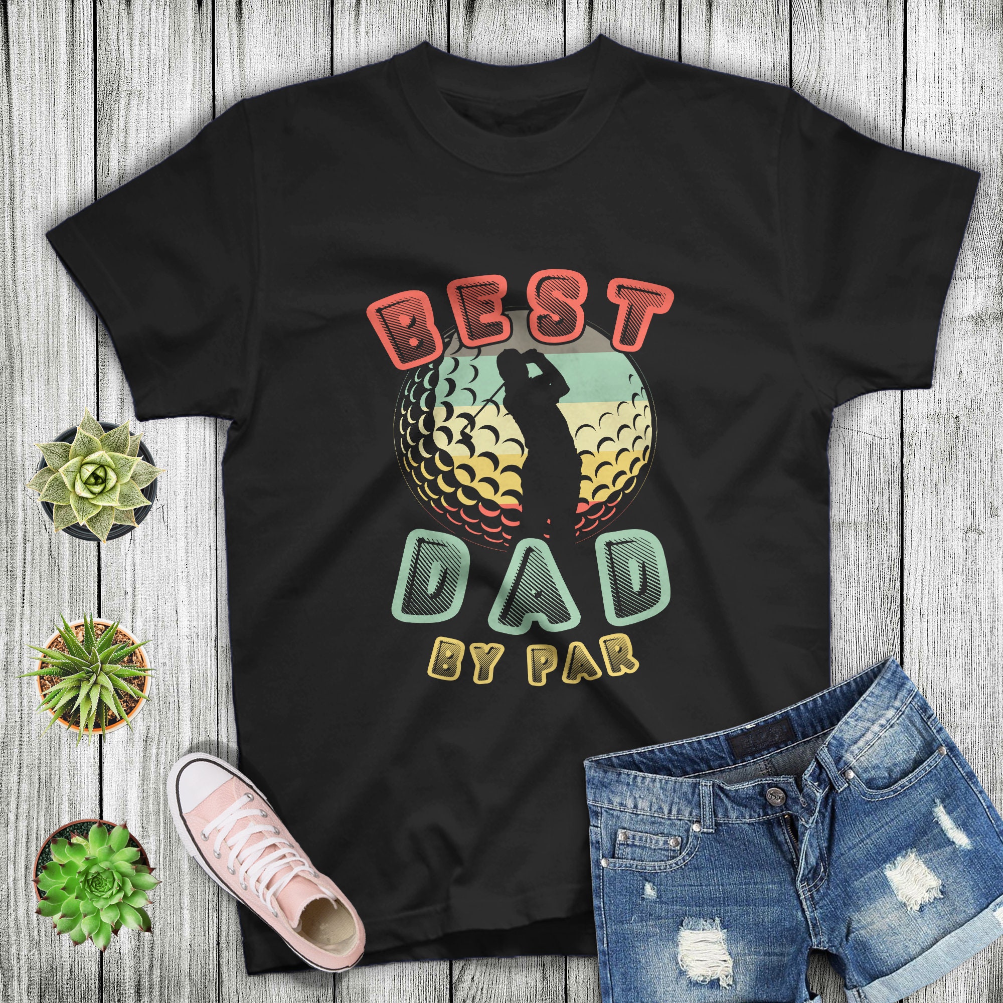 Best Dad By Par | Etsy