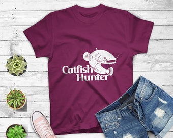 Catfish Hunter T-Shirt for Fisherman