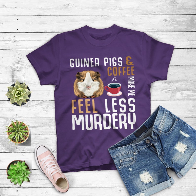 Guinea/_Pigs/_Coffee/_Funny/_Gift/_T-Shirt
