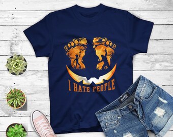 I Hate People Halloween Night Shirt