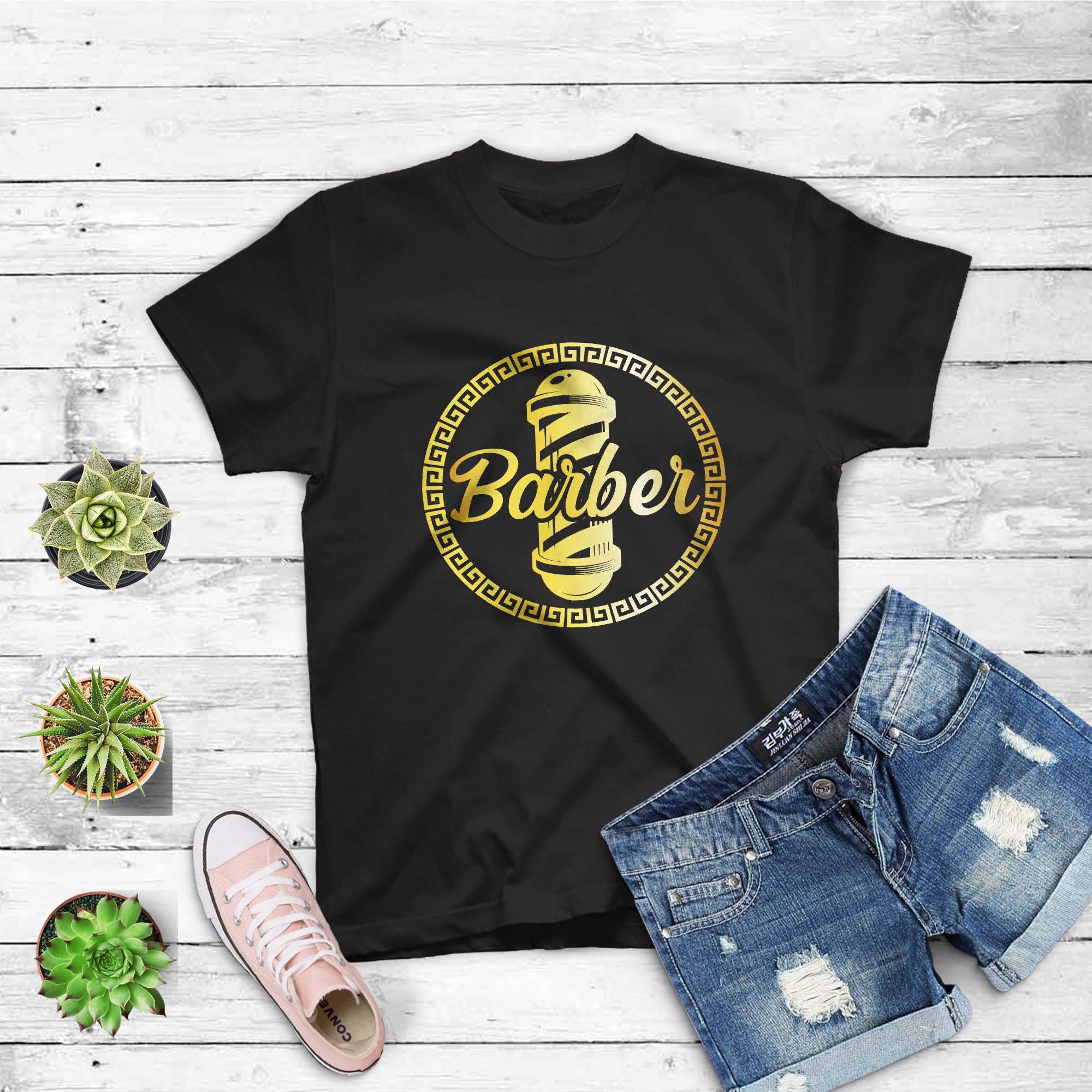 Barbershop Apparel Barber School Graduation Gift T-Shirt Barbershop Apparel Barber School Graduation Gift T-Shirt