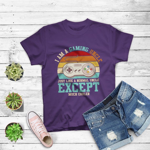 Gaming Uncle T-shirt - Etsy