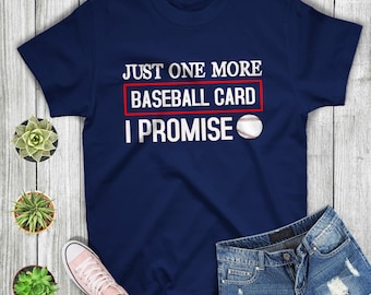 Baseball Tshirt Baseball Card Collector Apparel Vintage Trading Card Gift T-shirt For Men
