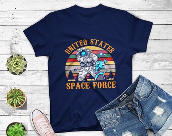 United States Space Force Vintage T-shirt Gift