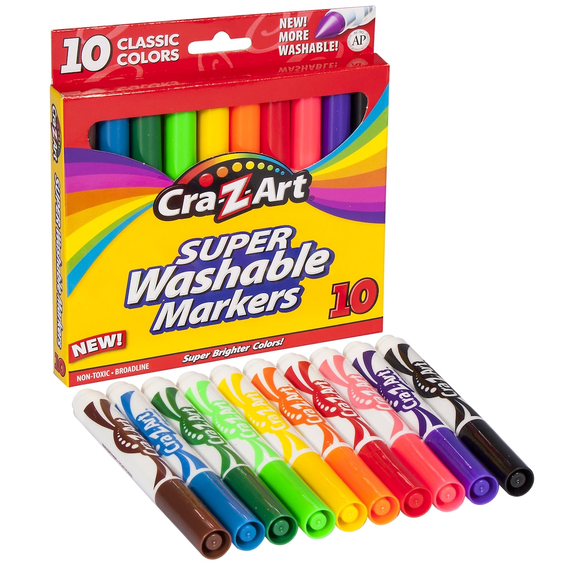 CraZArt Super Washable Markers 10 Count X 2 Packs Etsy