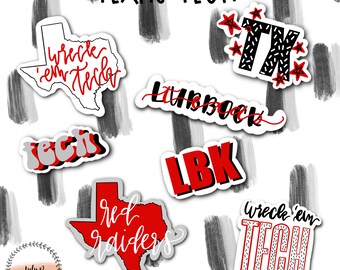 Texas Tech Svg Etsy