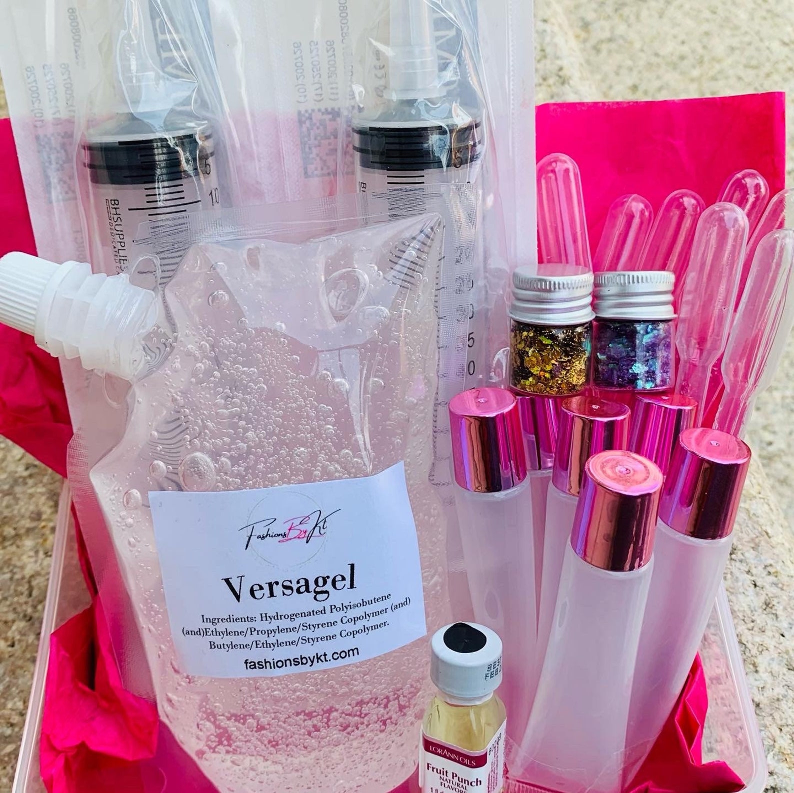 Lip Gloss Starter Kit Etsy