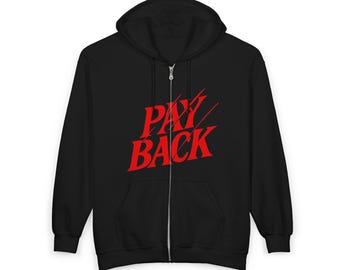 Payback the series Unisex Heavy Blend™ Full Zip Hooded Sweatshirt