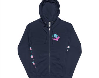 Me and Thee GMMTV Thai BL Series Unisex Fleece Zip Up Hoodie
