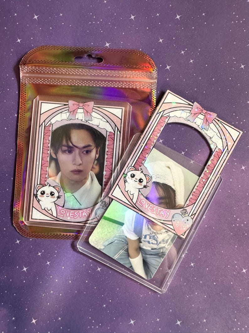 Stray Kids SKZOO Inspired Toploader Insert Decoration Kpop Photocard ...