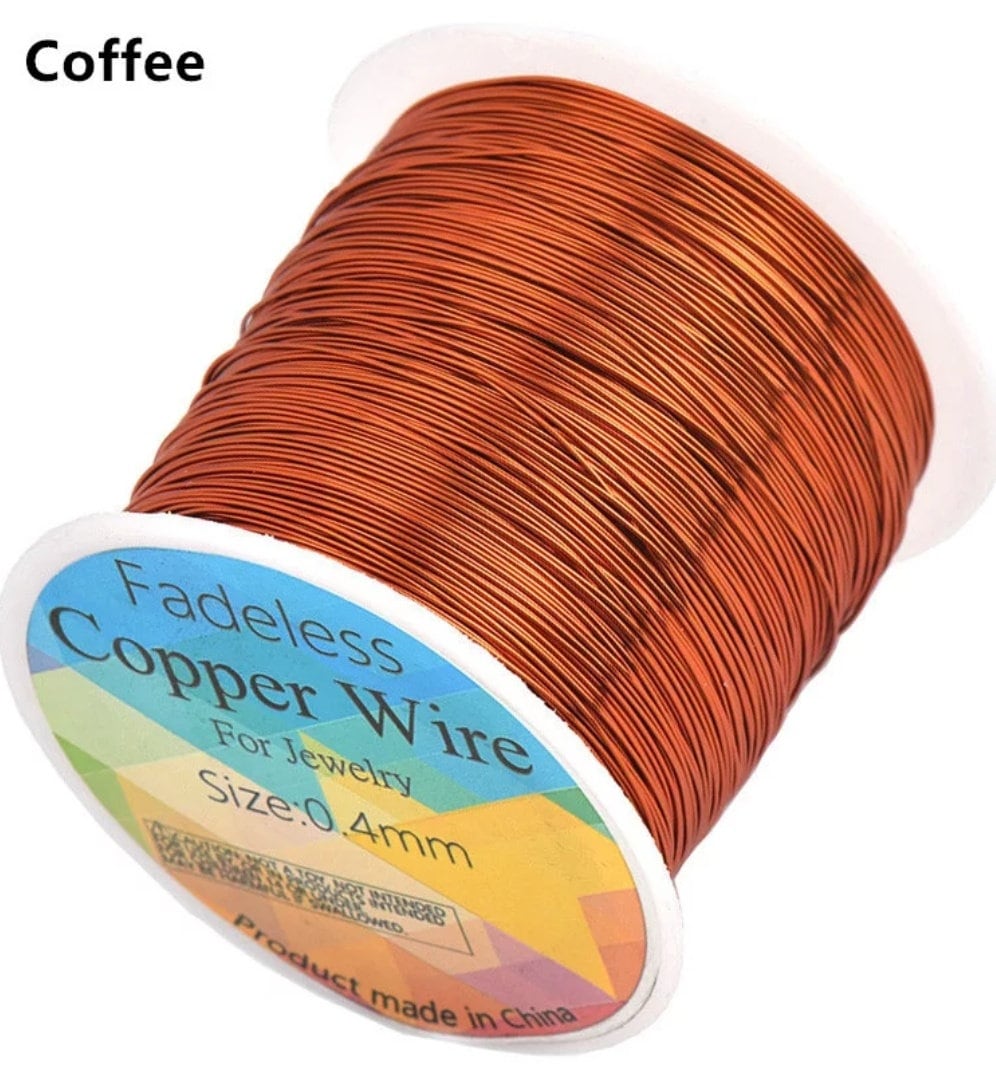 Solid Color fast Copper Wire TarnishResistant Beading Wire Etsy