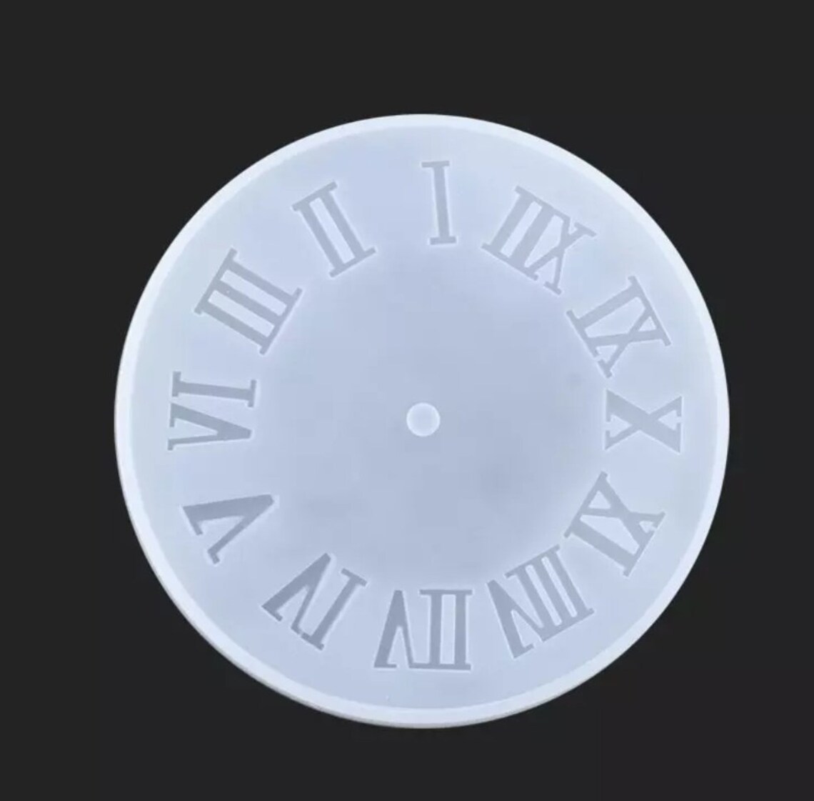 10cm 15cm Silicone Clock Mold Clock Resin Silicone Mould Etsy