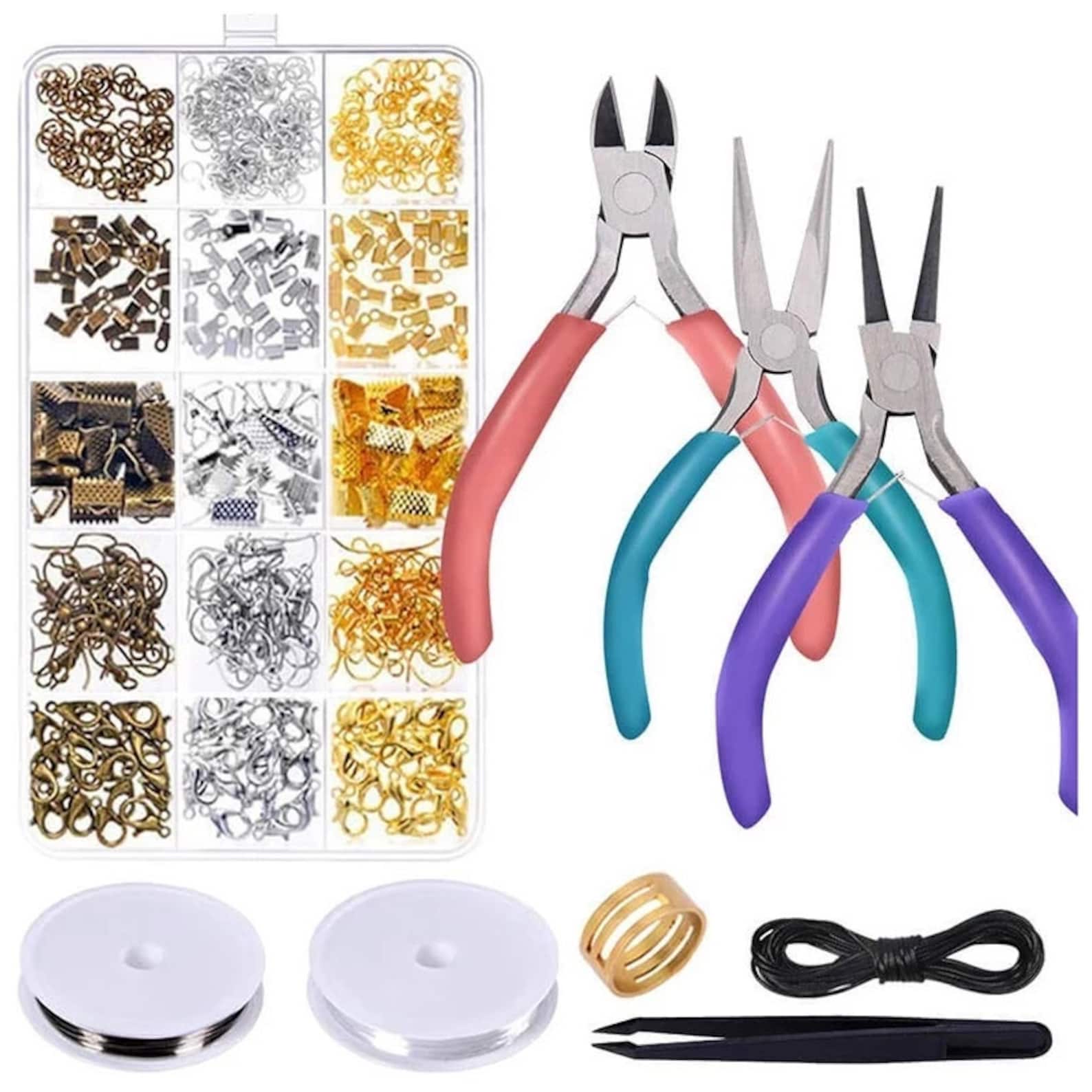 Jewelry Repair Kit Jewelry Making Tools Beading and Jewelry Etsy