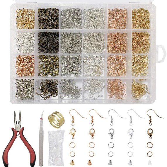 3353Pcs/Set Earring Making Supplies Kit Jewelry Making Etsy