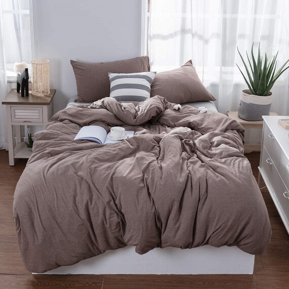 3PCS Set Light Brown Bedding Comforter 