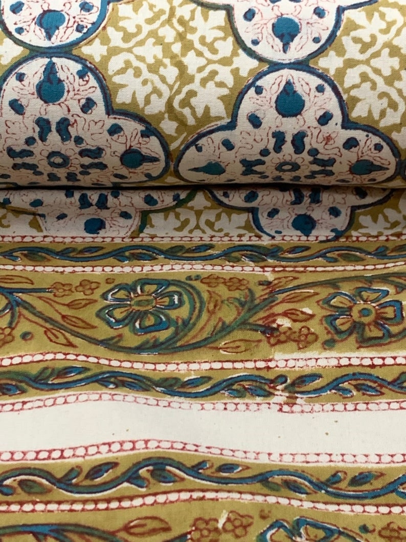 Geometric Cotton Block Print Duvet Cover King Size Handmade Etsy