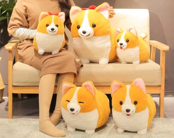 cute corgi stuffed animal