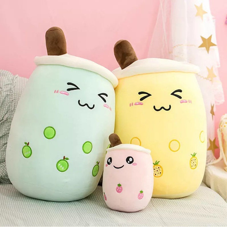 Bubble Boba Plush Milk Tea Plushie | Etsy