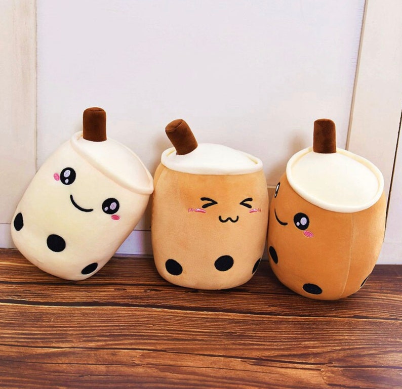 Bubble Boba Plush Milk Tea Plushie S/M/L/XL size available | Etsy