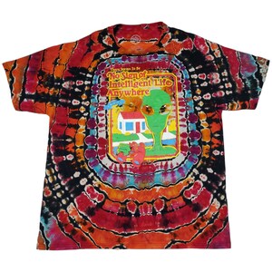 XL | Alien Guy Reverse Tie Dye T-shirt