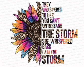 Download I Am The Storm Svg Etsy