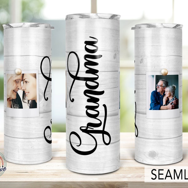 Grandma, My Home For All Seasons - Family Personalized Custom Tumbler - Christmas Gift For Mom, Grandma