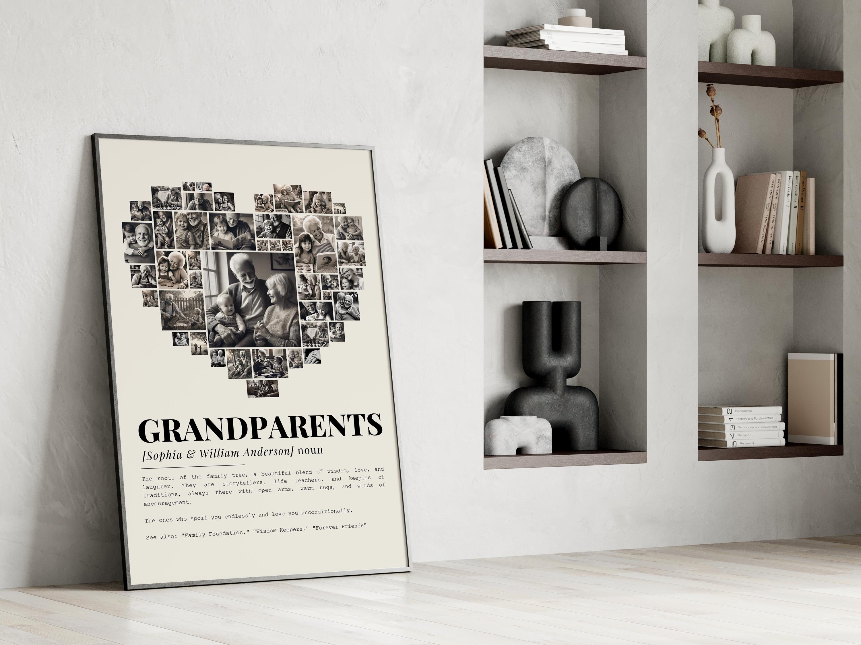 Grandparents Definition Photo Collage Template: Family Portraits (canva ...