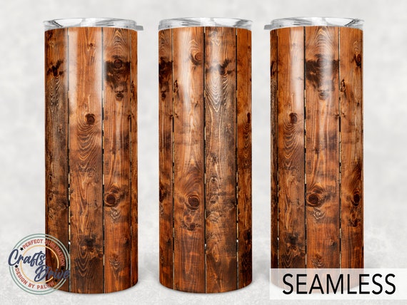 Woodgrain Tumbler Wrap 20oz Skinny Tumbler Sublimation Designs Seamless Wood  Tumbler for Straight/tapered Tumbler PNG File Digital Download 