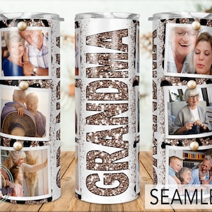 Oma Becher, 20 Unzen Skinny Sublimation.