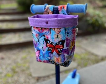 Scooter / Bike Handle Bar Bag – Butterfly Butterflies