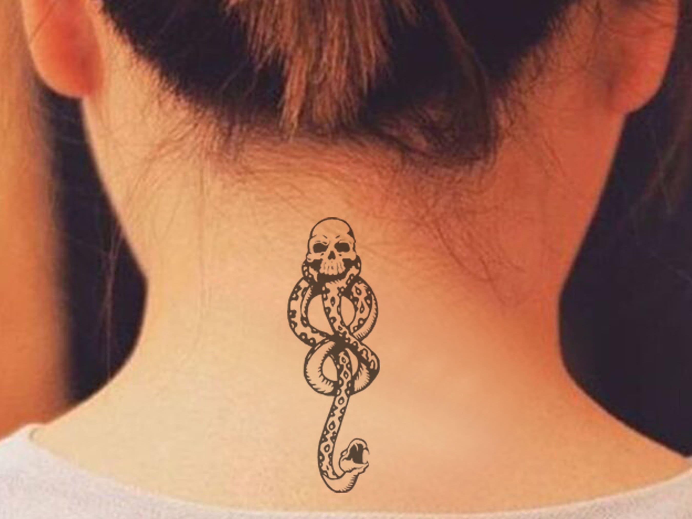 Temporary Tattoos Harry Potter Minimalist Tattoo Harry - Etsy