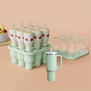 Molde de silicona para helado con entramado de hielo en forma de taza, caja de hielo de fácil liberación, molde de grado alimenticio para cubitos de hielo