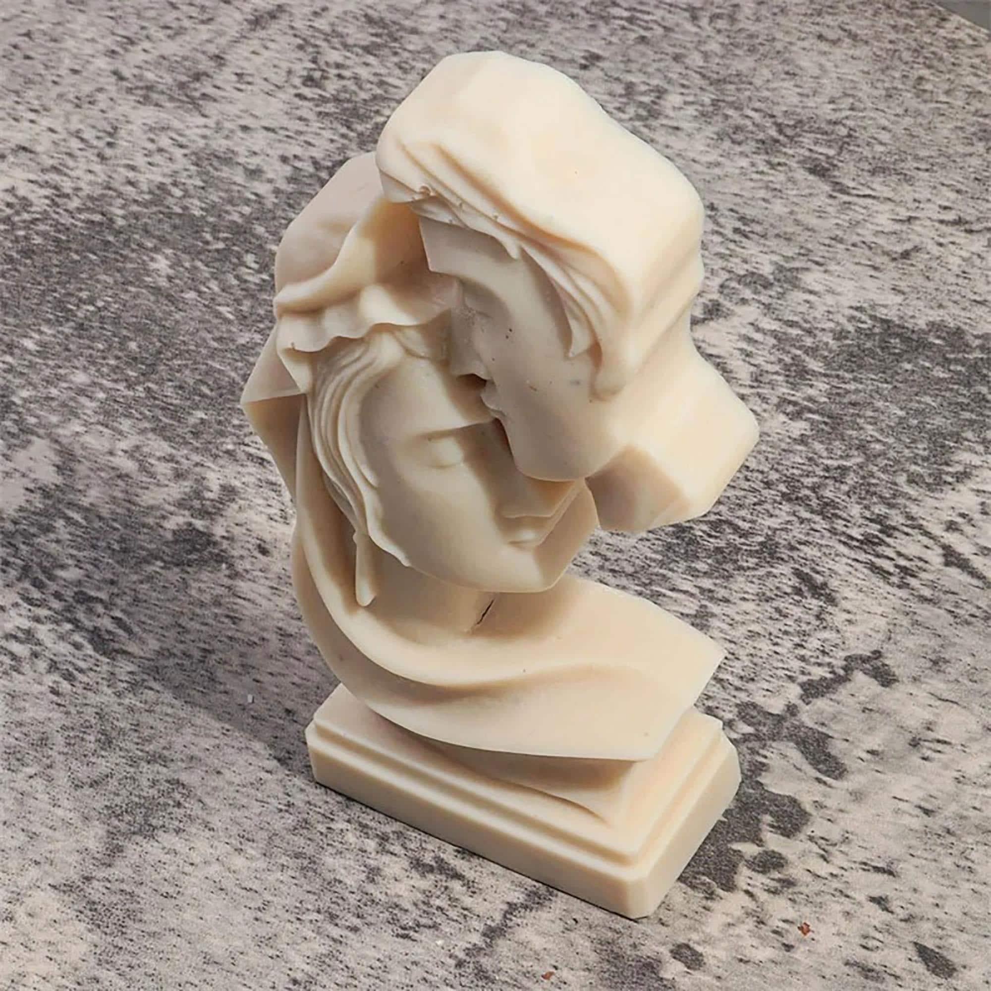 Stampo In Silicone Per Candela Uomo E Donna Abbracciati - Forma Astratta Per Resina, Gesso, Sapone - Regalo Romantico Fai Da Te - 4