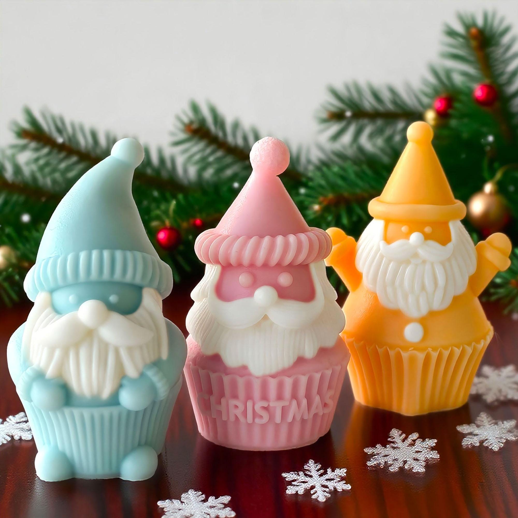 Topper Torta Natale Decorazioni Natalizie Per Torta - Set 10 Pezzi