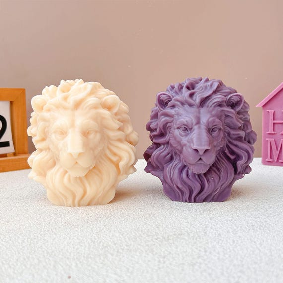 Lion Candle Silicone Lion Mold God The Lion|3d Lion Silicone