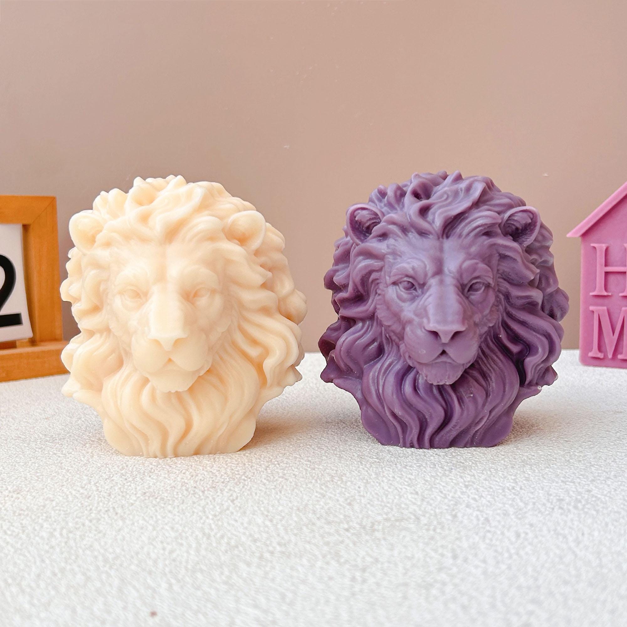 Large Lion Silicone Mold
